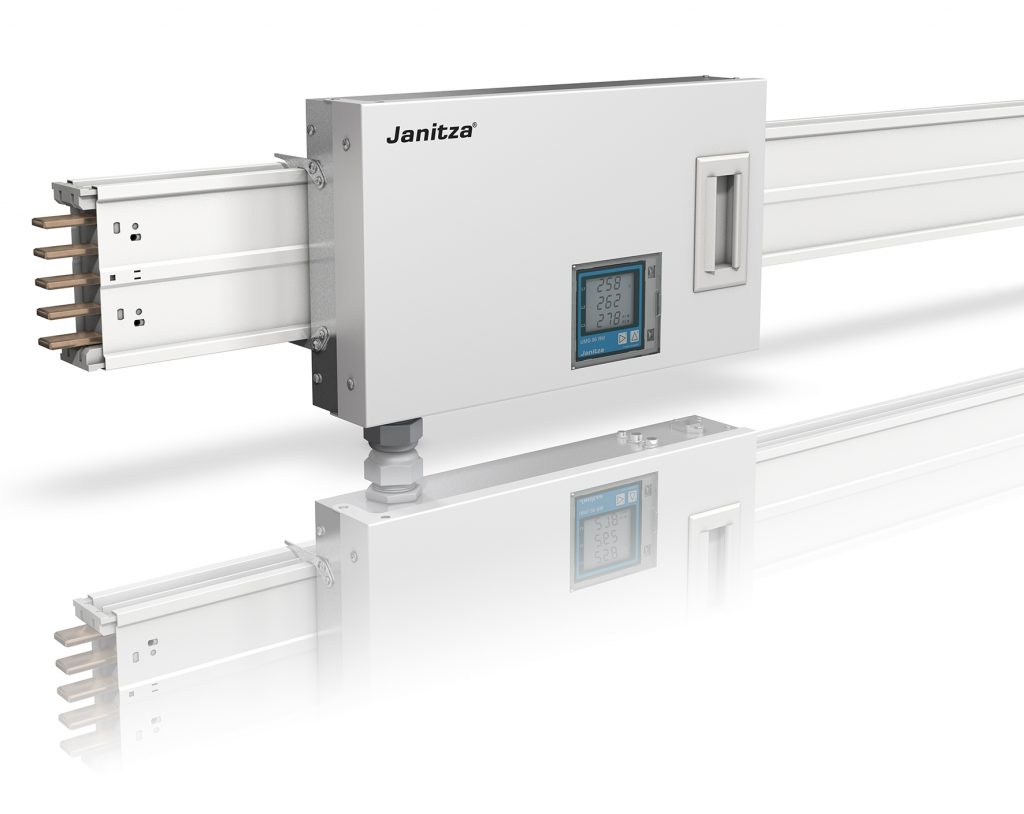  Die neuen Stromschienenabgangskästen AKM von Janitza ermöglichen ein individuelles Plug&Play-Energiemonitoring aller angeschlossenen Verbraucher.