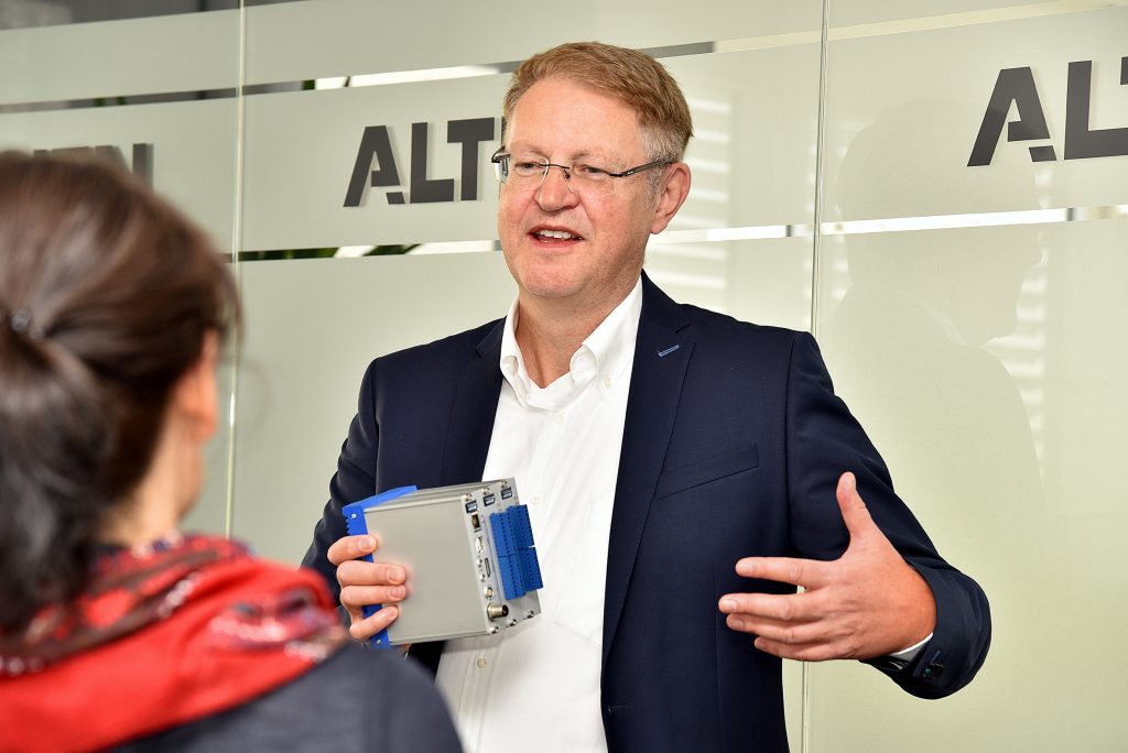 Peter Rohrmann, Director New Business Development beim Mess- und Sensortechnikspezialisten Althen: 